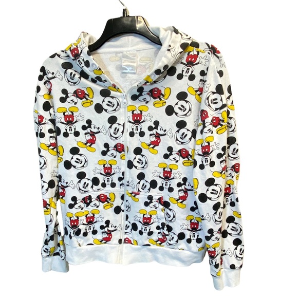 Disney’s Mickey Mouse Print Zip-Front Hoodie - Picture 3 of 9
